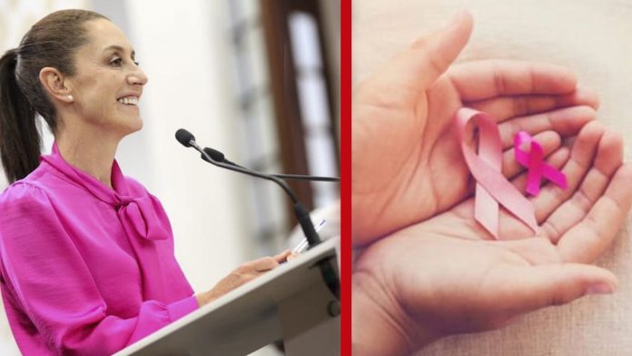 Claudia Sheinbaum invita a mujeres a realizarse mastografías gratuitas para prevenir el Cáncer de Mama