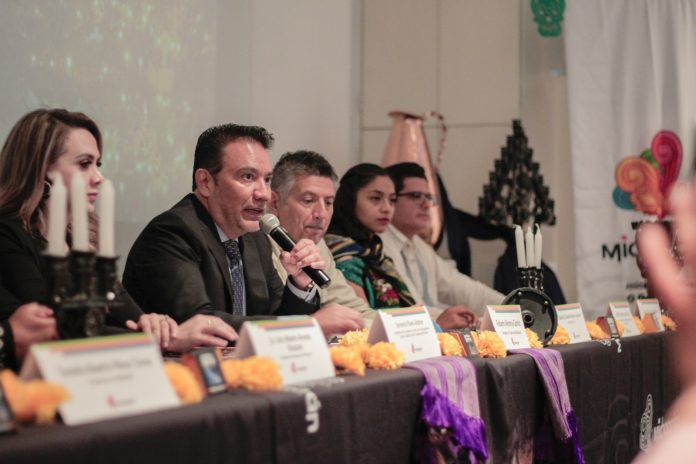 Promueve Michoacán Noche de Ánimas en Ciudad de México