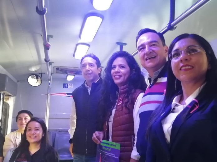 Sensación de inseguridad en el transporte público disminuye un 10% según el INEGI