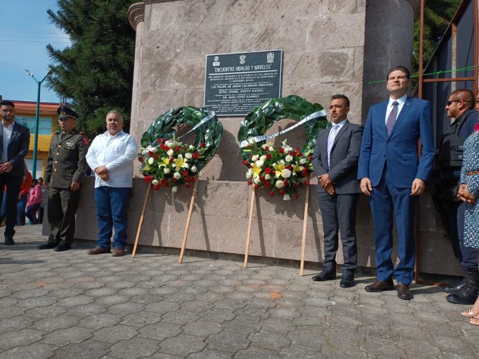 Charo celebra el 212 aniversario del glorioso encuentro de Hidalgo y Morelos