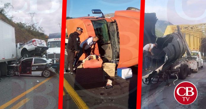 Seis choques de tráileres en tres días sobre la Siglo XXI