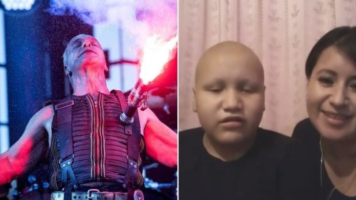 Niño con cáncer cumple su sueño de conocer a Rammstein