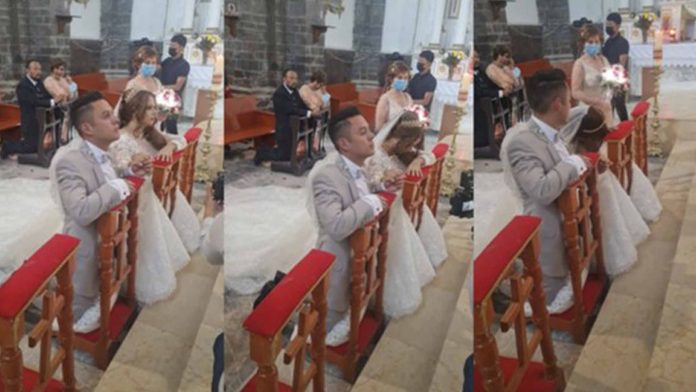 Novia se desmaya en altar antes de dar el 'sí' 