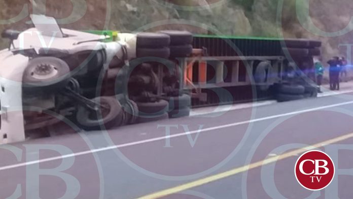 Persisten los accidentes de tráiler en la Pátzcuaro-Cuitzeo