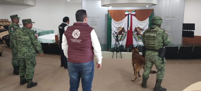 Desalojan Congreso en Tamaulipas por amenazas de bomba