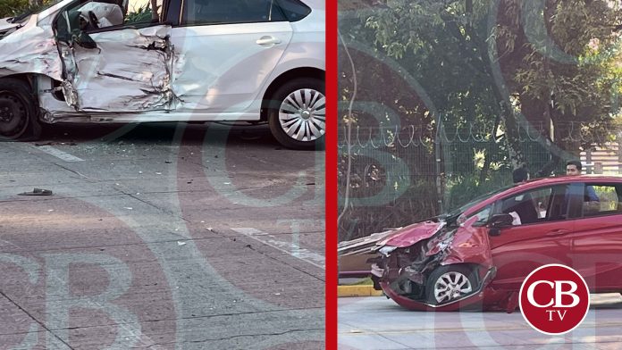 Destruyen sus autos afuera del Zoológico de Morelia