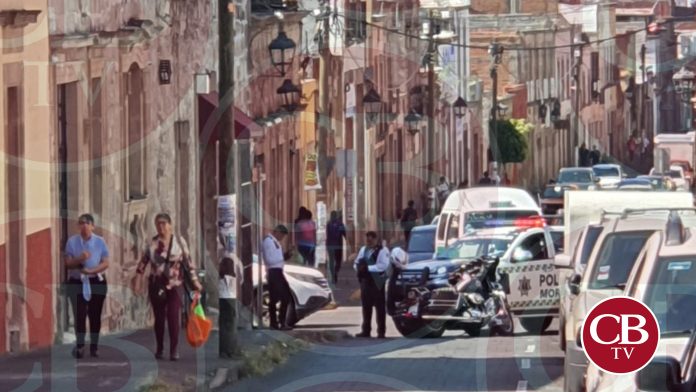 Bomberos acuden a una fuga de gas en el centro de Morelia