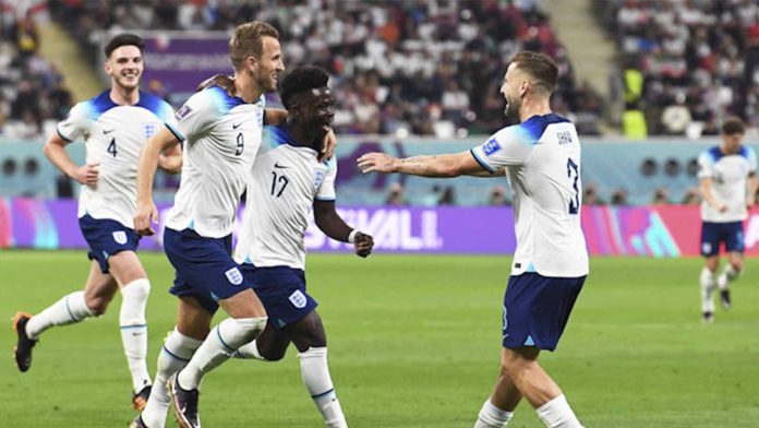 Inglaterra golea contra Irán en su debut mundialista