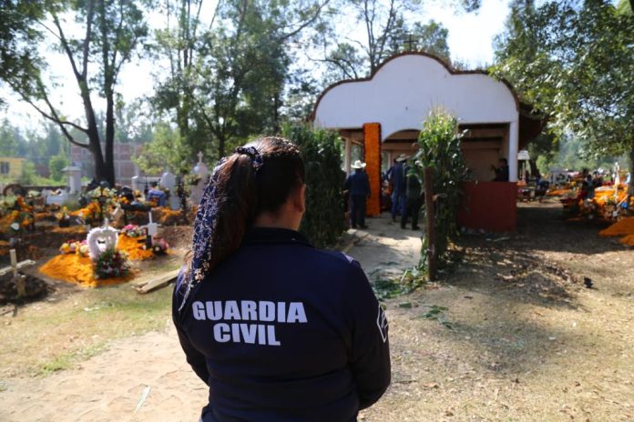 Guardia Civil garantiza Celebración de Noche de Muertos