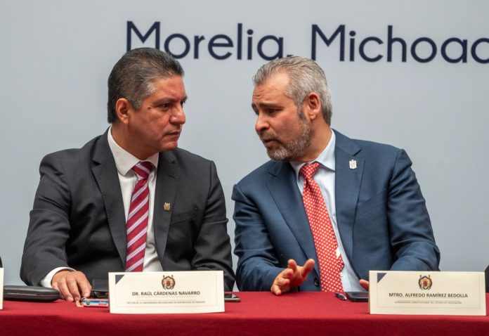 CON LA ACREDITACIÓN INSTITUCIONAL, UMSNH REFRENDA SU COMPROMISO SOCIAL: CÁRDENAS NAVARRO
