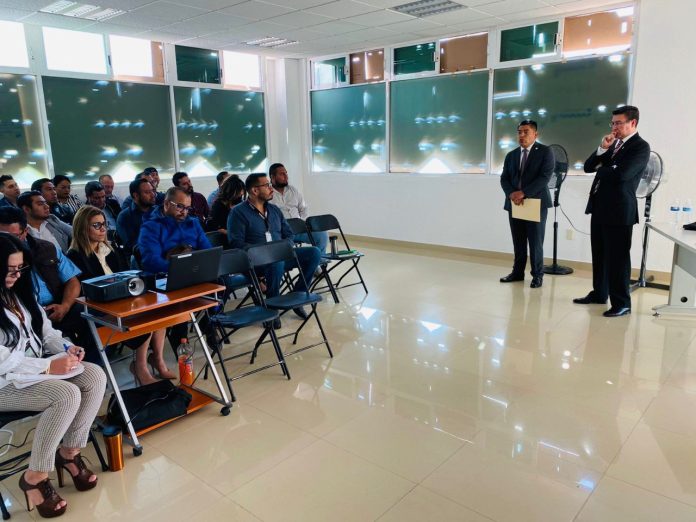 Imparten curso de Cadena de Custodia al personal de Fiscalía de Ixtapan de la Sal
