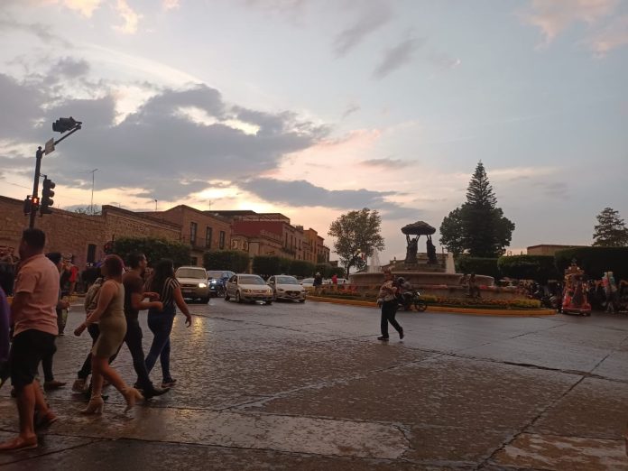 Cielos nublados y una máxima de 27° C en Morelia