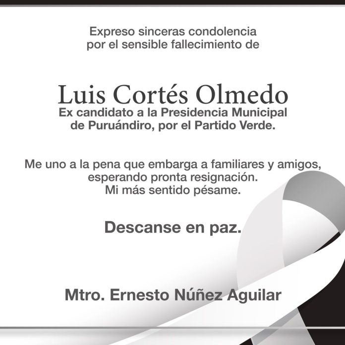 Pide Partido Verde se esclarezca asesinato