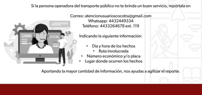 Conoce a dónde puedes mandar tus quejas sobre el transporte público