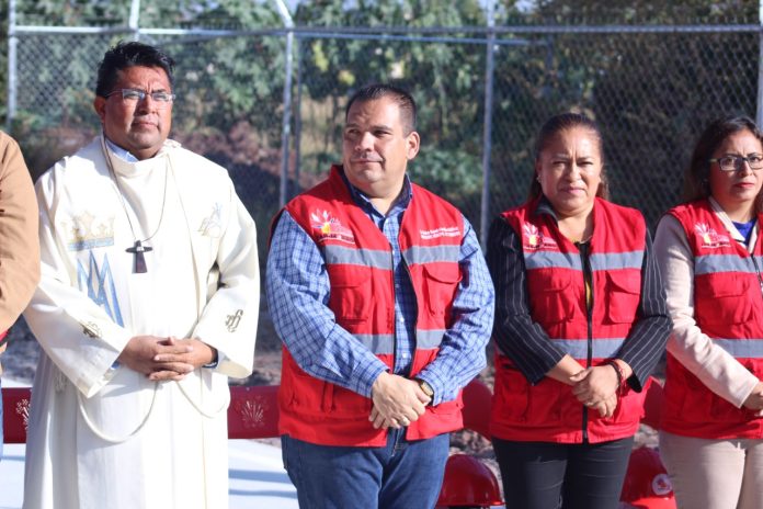 Inaugura Bladimir González obra de acceso a San Pedro de los Sauces en Tarímbaro