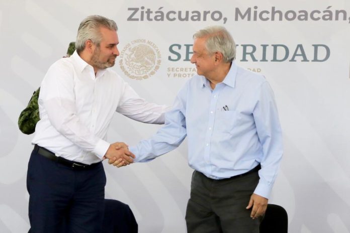Bedolla se apunta a la marcha convocada por AMLO