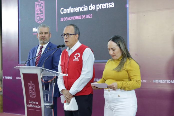 Comienza la jornada de colecta de la Cruz Roja en Michoacán