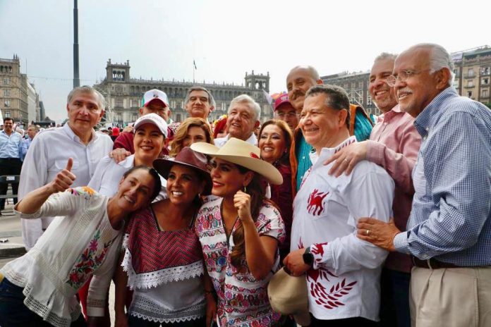 Bedolla reconoce el trabajo de combate de AMLO contra la corrupción