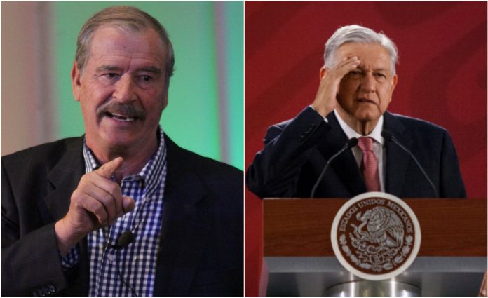 AMLO responde a la advertencia de Fox si interviene en el 2024
