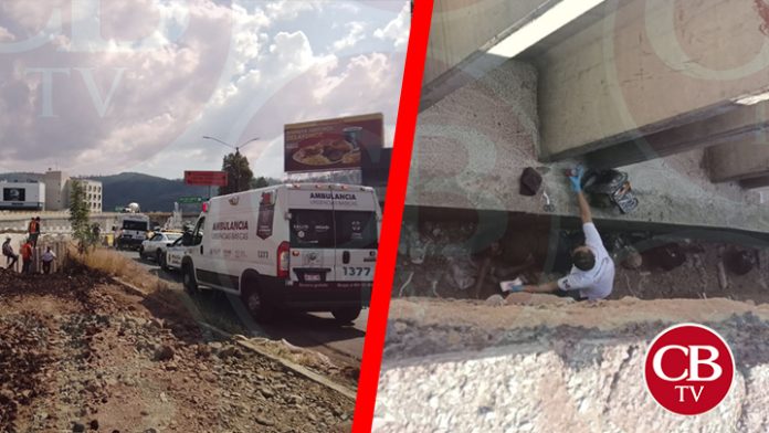 Motociclista cae 5 metros en las obras de Mil Cumbres
