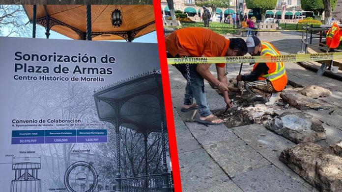 Para deleite de los Morelianos; habrá sonorización en Plaza de Armas