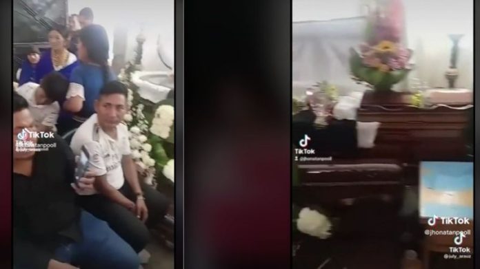 VIDEO: En pleno funeral se ponen a ver el Mundial Qatar 2022