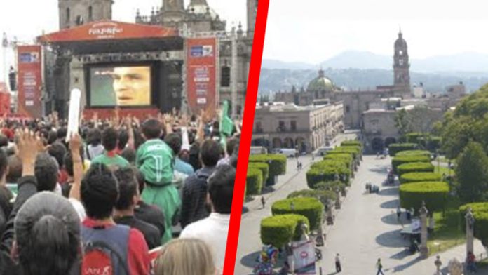 ¿Habrá transmisión de partido del mundial en Morelia?