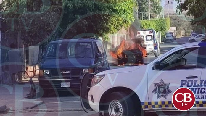 Investiga FGE quema de 15 vehículos en Guanajuato