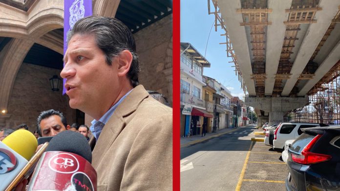 Alfonso Martínez la culminación del puente en Siervo de la Nación