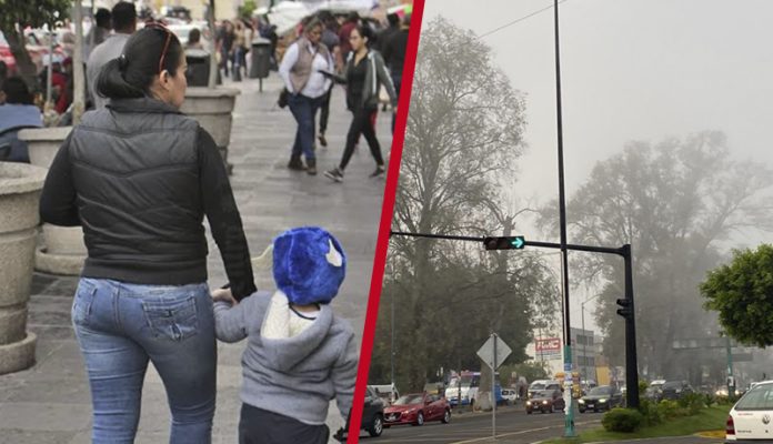 Bajas temperaturas, afectan vida y trabajo de los morelianos