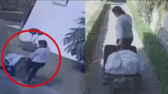 Empleada doméstica se roba caja fuerte de la casa en la que trabajaba