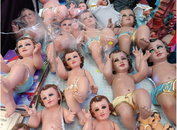 ¿Cuánto estás dispuesto a pagar por un niño dios? Van desde los 80 a los 500 pesos este año