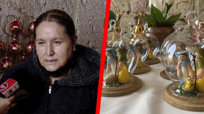 Esferas de plástico y regateo; ponen en riesgo la artesanía de doña Silvia
