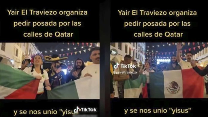 Joven organiza posada en las calles de Qatar
