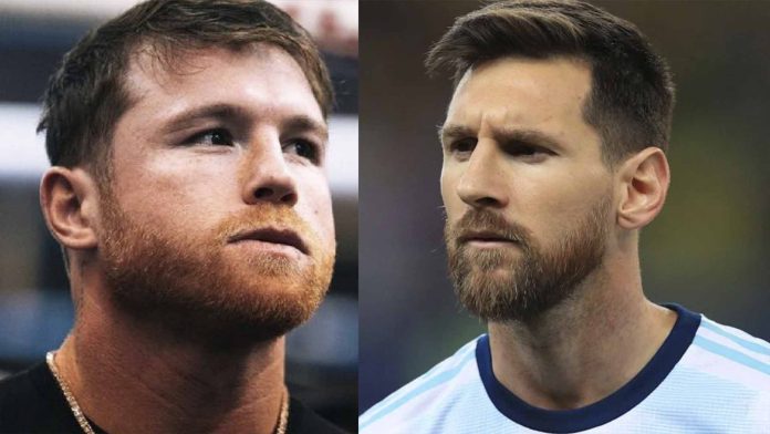 Messi pone fin a la polémica y le responde al Canelo