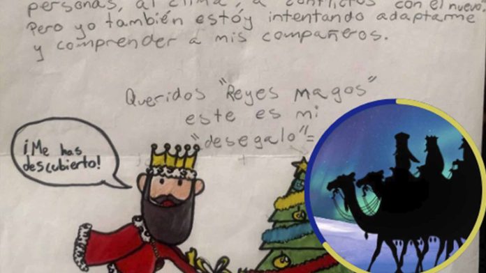 Niño manda carta a los Reyes Magos pidiendo amigos; sufre bullying