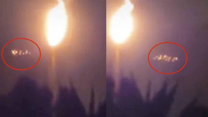 Supuesto OVNI fue captado sobrevolando en Tula, Hidalgo