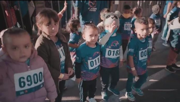 Niñas y niños hacen brillar a Morelia con carrera atlética