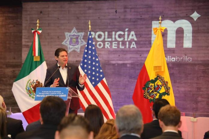 Estados Unidos presume Modelo de Justicia Cívica de Morelia