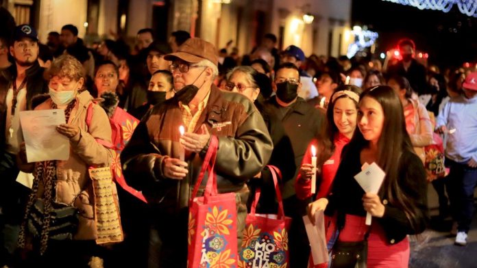 Realiza el ayuntamiento de Morelia Primer Posada Navideña