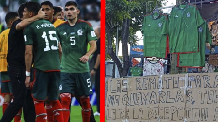 Rematan playeras de la Selección Mexicana 