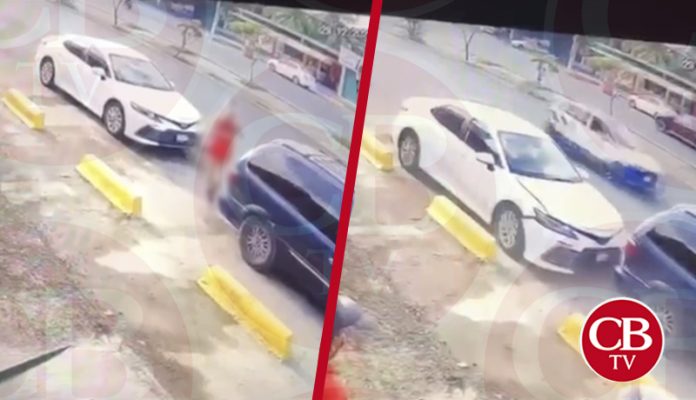 Se enoja, sube a su auto y atropella a un hombre en LC