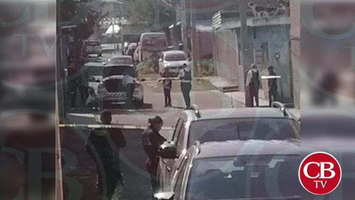 Rafaguean una vivienda en Morelia