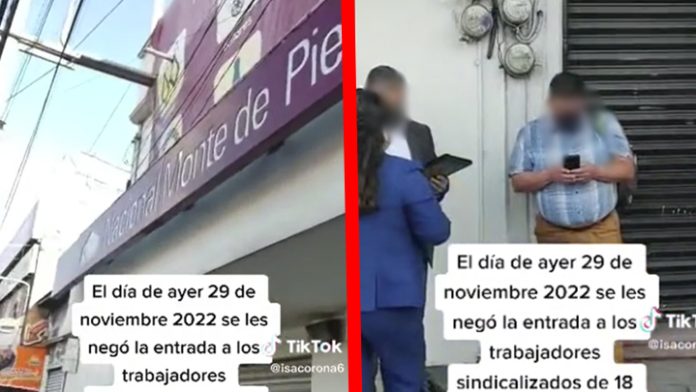 Viral: Empleados del Monte de Piedad denuncian despidos en TikTok