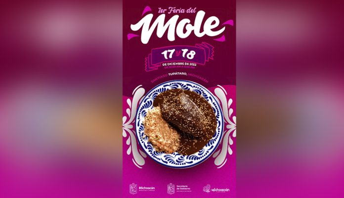Invita Tupátaro a su Feria del Mole, este fin de semana