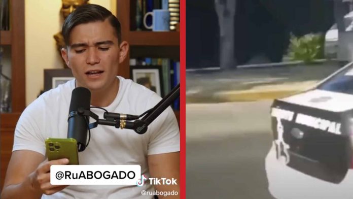 VIDEO: Policías agreden a tiktoker dedicado a exponer actos de corrupción