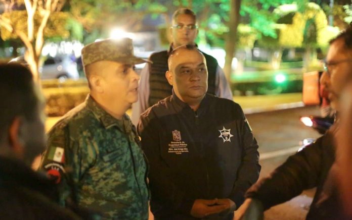 Ortega Silva garantiza la seguridad en las inmediaciones de la exposición “La Gran Fuerza de México”