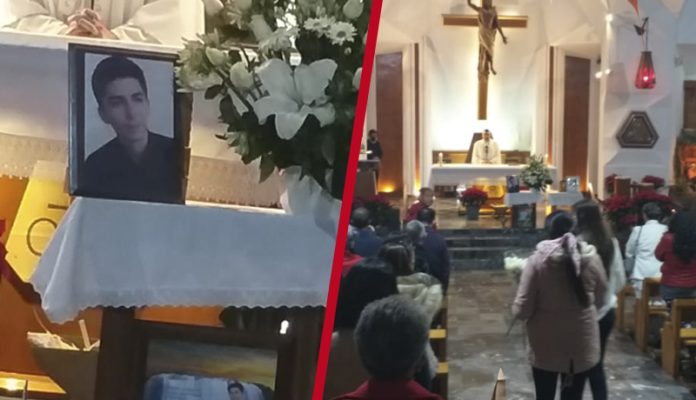 Familia y amigos de Oliver Valle dan el último adiós con una misa
