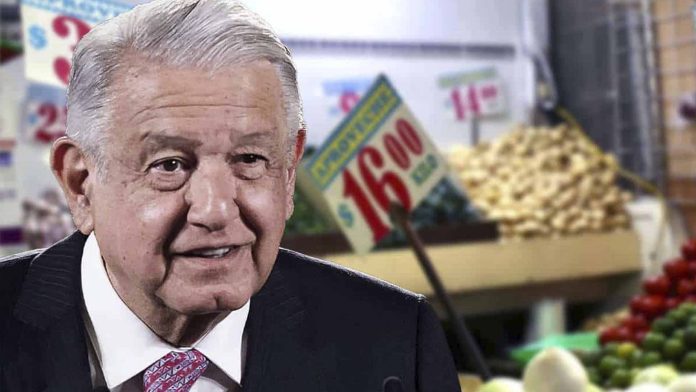 Andrés Manuel López Obrador promete que pronto bajará la inflación