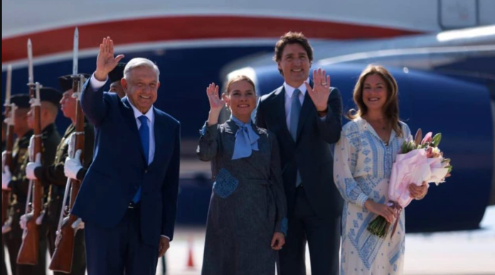 Justin Trudeau aterriza en AIFA para la Cumbre de Líderes de América